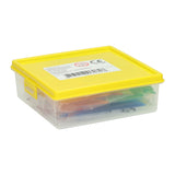Transparent tangrams - 84 pcs.