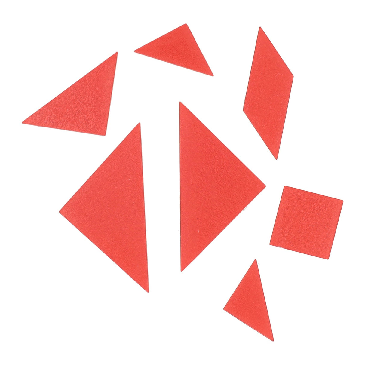 Transparent tangrams - 84 pcs.