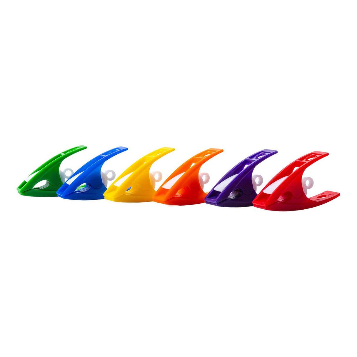 Kleurrijke clips - 30st.