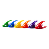 Kleurrijke clips - 30st.