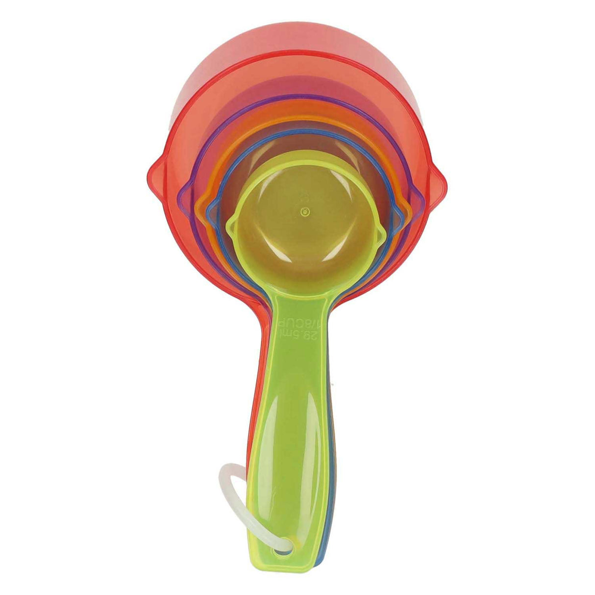 Colored measuring spoons - 5 pcs.