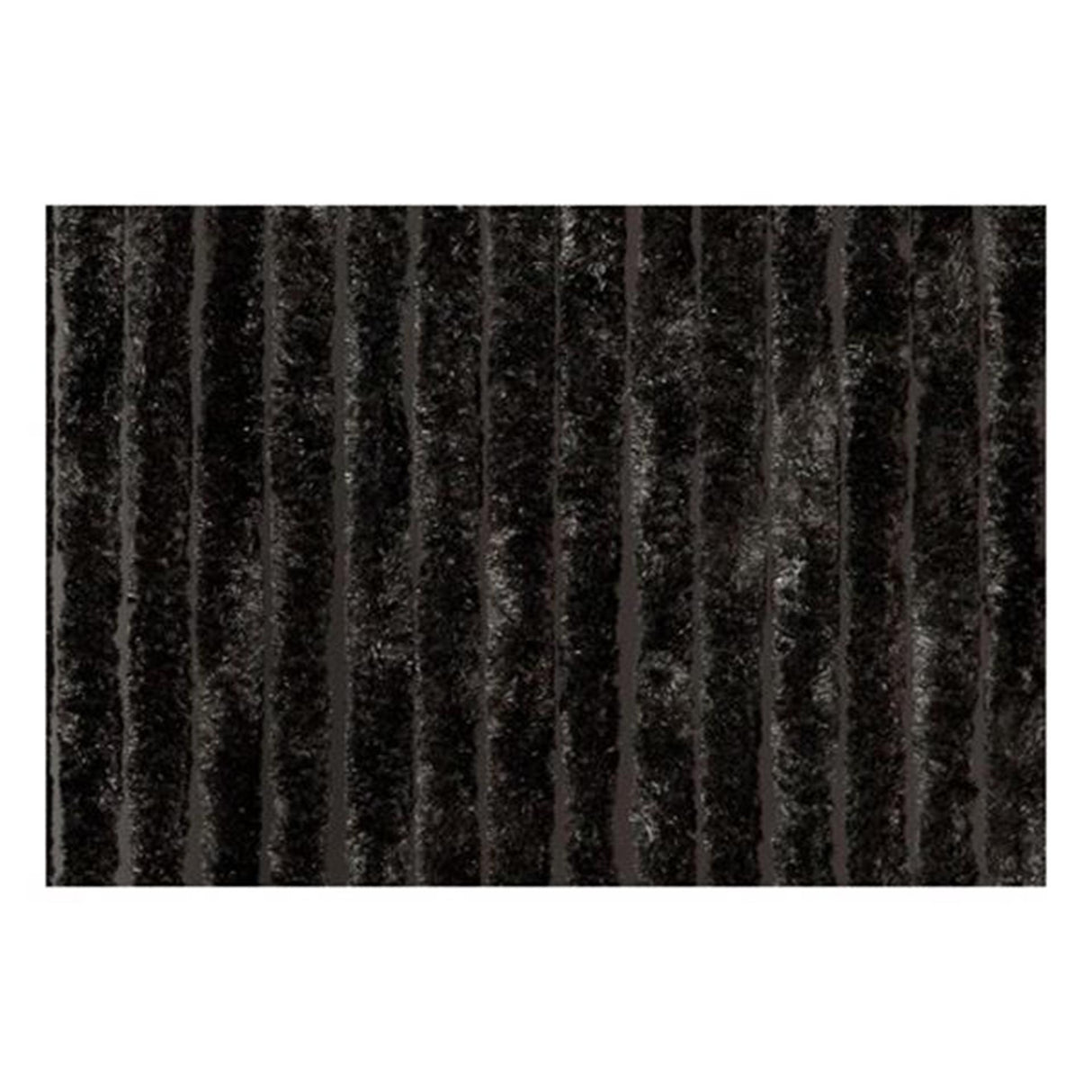 Wicotex kattenstaartgordijn 100x240 zwart