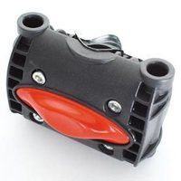 Adapter Rücksitz 10 cm Rahmenbestätigung schwarz schwarz