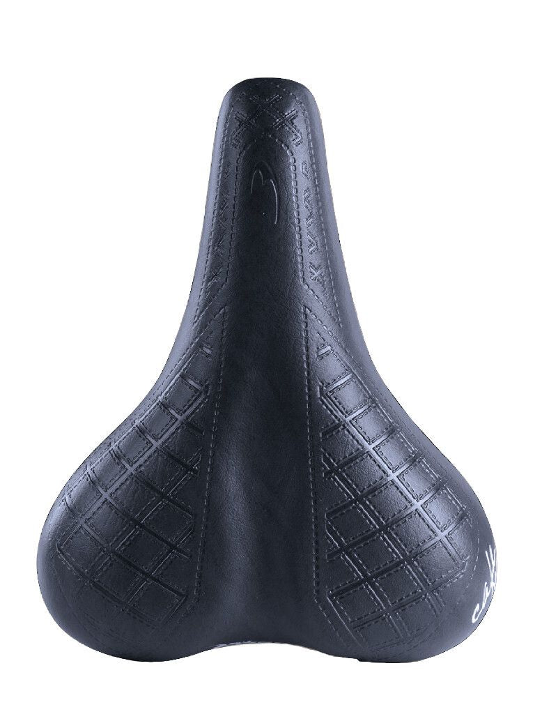 Bicycle saddle Selle Bassano Cafe Racer Bobber for Men - Black