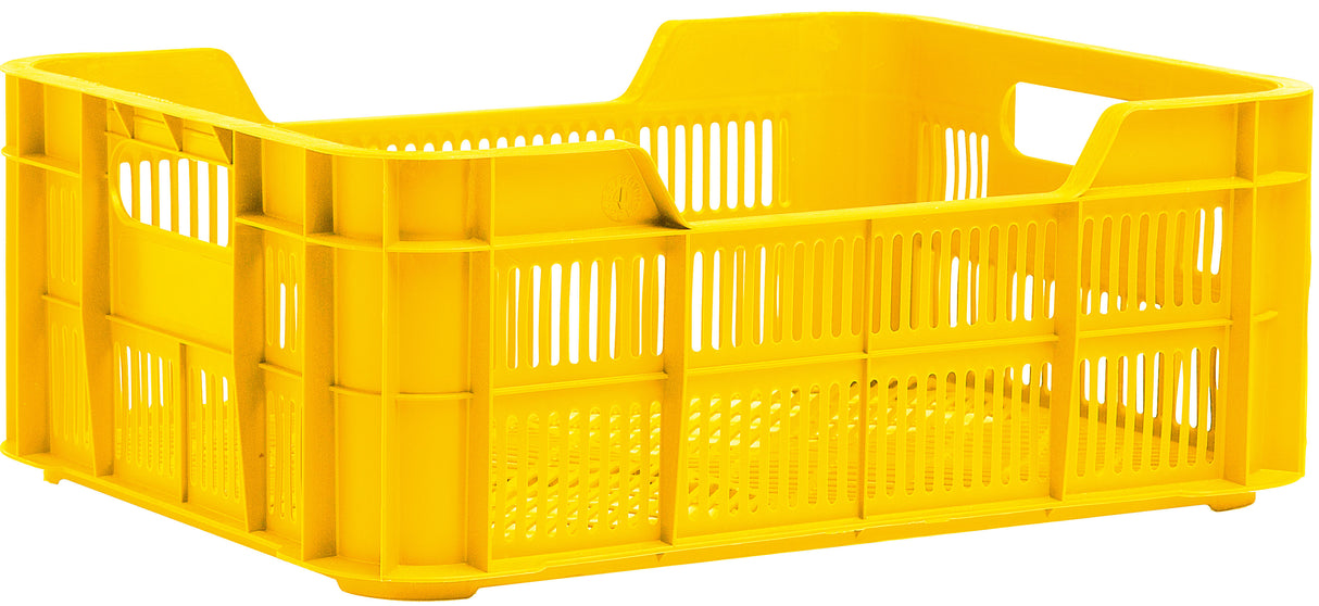Urban Proof Bicycle Crate Helsinki Plastic 11l 40x30x15 cm Ocher Yellow