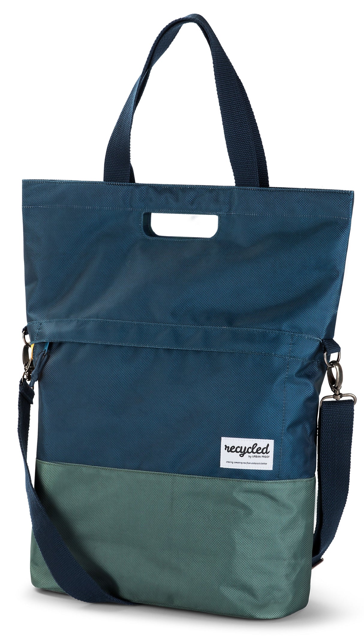 Urban Proof Bicycle Shopper Blauw-Groen 20l