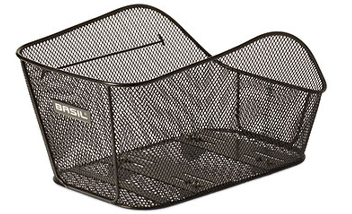 Basil Icon M FM - Bicycle basket - On the back - Including mounting material - Black