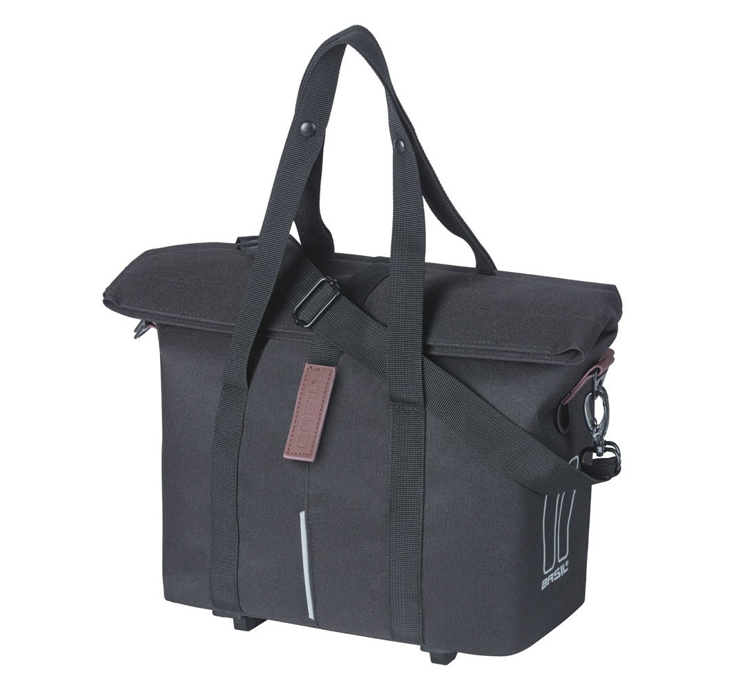 Basil City Bicycle Handbag Mik-Kf Black