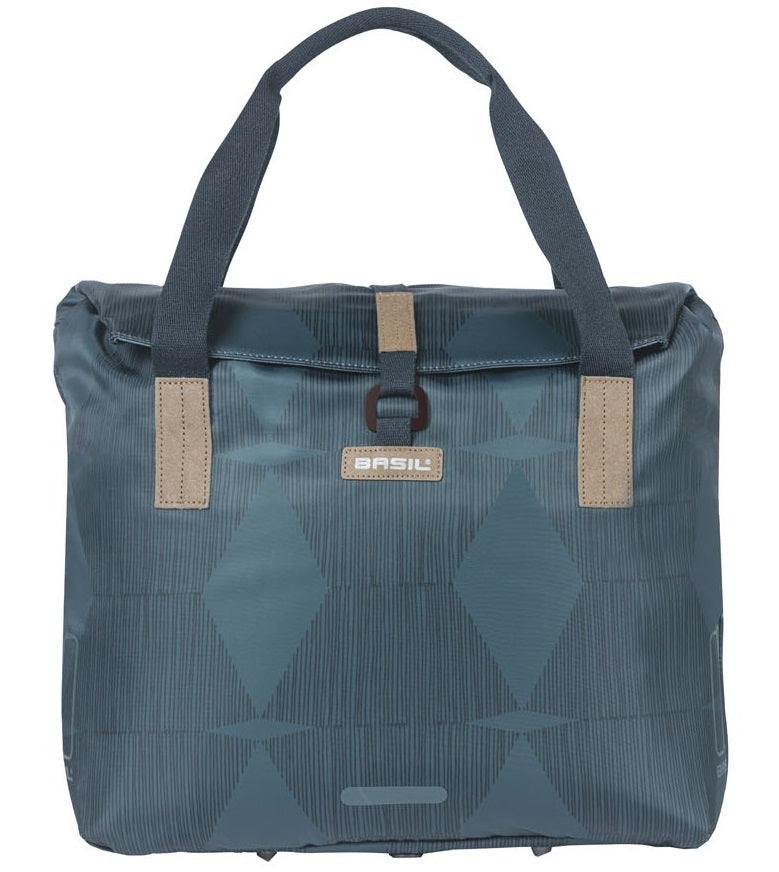 Basil Elegance bicycle shopper, Choose Green, unisex, city bike, estate blue