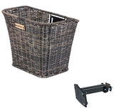 Basil Bremen Rattan Look FM - Bicycle basket - First - Including Basil FM STUD PROPER - Brown