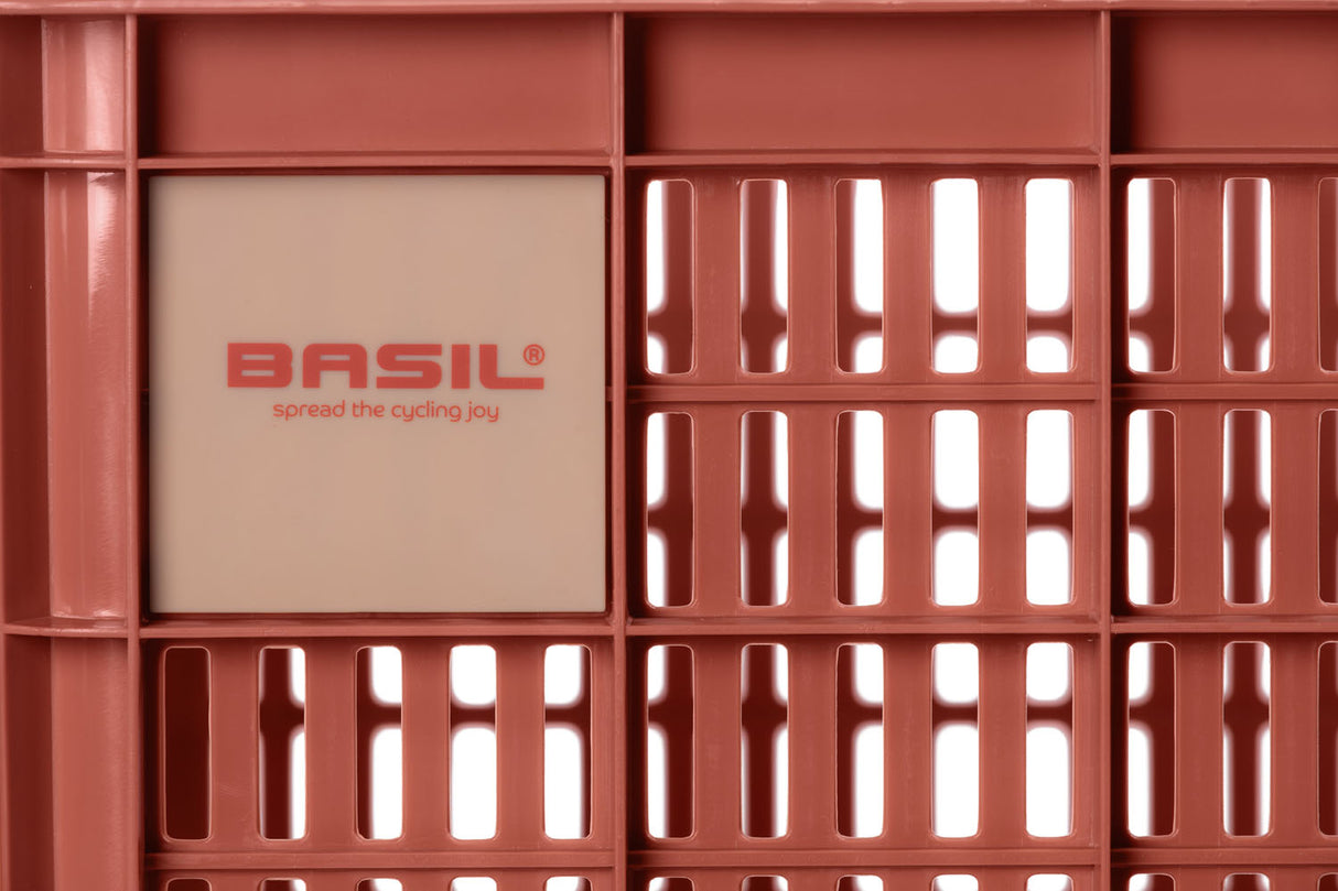 Basil Fietskrat S - Small - 17,5 litri - Rosso