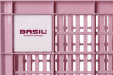 Basil Fietskrat S - Small - 17.5 liters - Pink