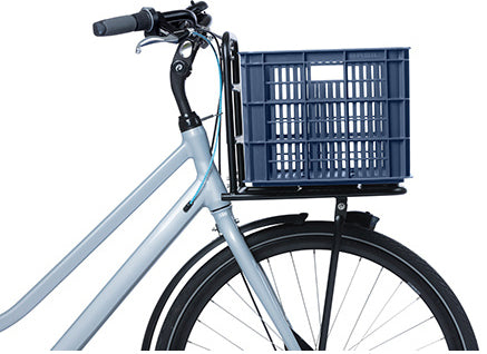 Basil Fietskrat L - Large - 40 liters - Blue