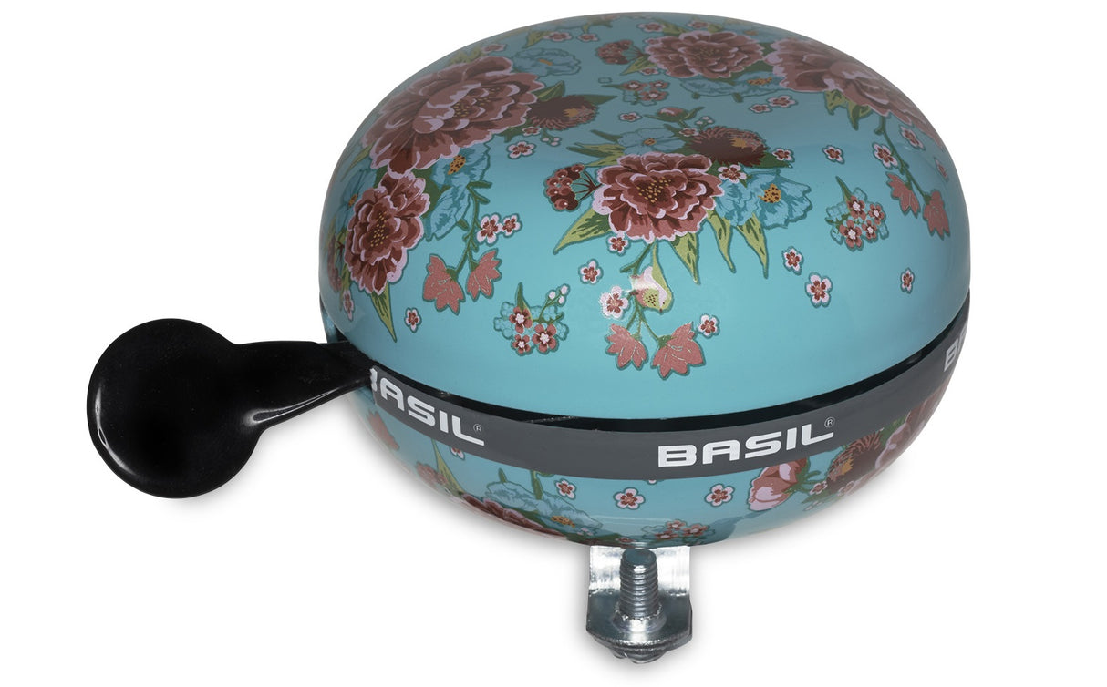 Basil Bloom - Bicycle Bell - 80 mm - Lysegrønn med blomster