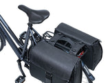 Basil Double Bicycle Bag Handel Black