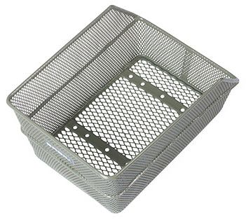 Basil Cento S - Bicycle basket - On the back - Olive Green