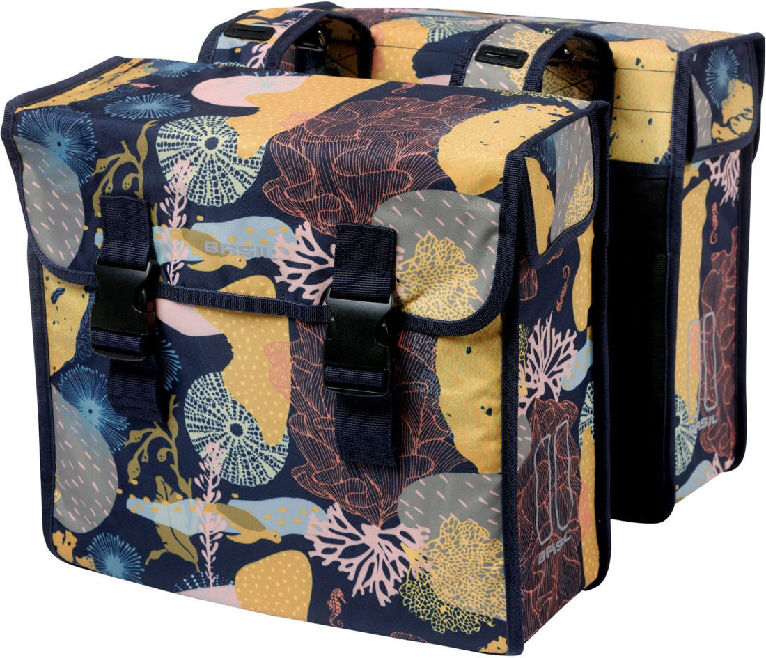 BASIL BAG MARA XL DOBBEL | Rev | Natblå