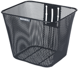 Basil basket, in front "bilbao" front basket basil bilbao black