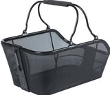 Basil basket on the back Cento Tech fiber black (MIK)