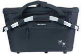Basil Bicycle basket Classic Carry All iso with Mik Fixing 18 Liter 38 x 21 x 27 cm - Black
