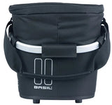 Basil fietsmand classic carry all iso met mik bevestiging 18 liter 38 x 21 x 27 cm - zwart