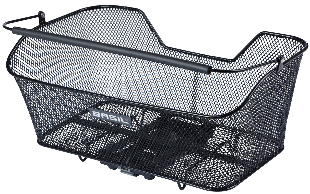 Basilikum cykelkurvbase XL bagkurv Mik 44 x 23 x 17 cm - sort