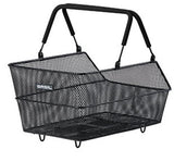 Košara za kolesa bazilika Cento s s pritrditvijo zemljevida 7 liter 31 x 21 x 11 cm - črna