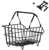 Basil fietsmand cento alu met mik bevestiging 14 liter 39 x 24 x 15 - zwart