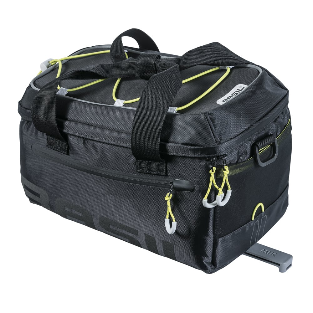 Basil Bag Miles Trunkbag Mik Black | 7L