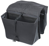 Basil dubble fietstas forte mik 35 liter 15 x 38 x 30 cm - zwart