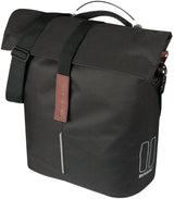 Basil bag city shopper single | aim studs | black | 14-16l