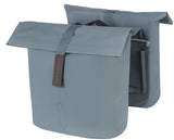 Basil Tas City Double Mik Vegan Leather | Graphite Blue 32L