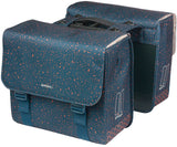 Basil dobbelt cykelpose flair mik 35 liter 15 x 35 x 31 cm (2x) - Navy