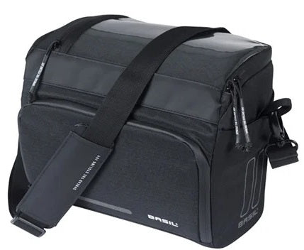 Basil handharbar Bag réckelt kf 7-8 Liter 17 x 23 x 20 cm - schwaarz