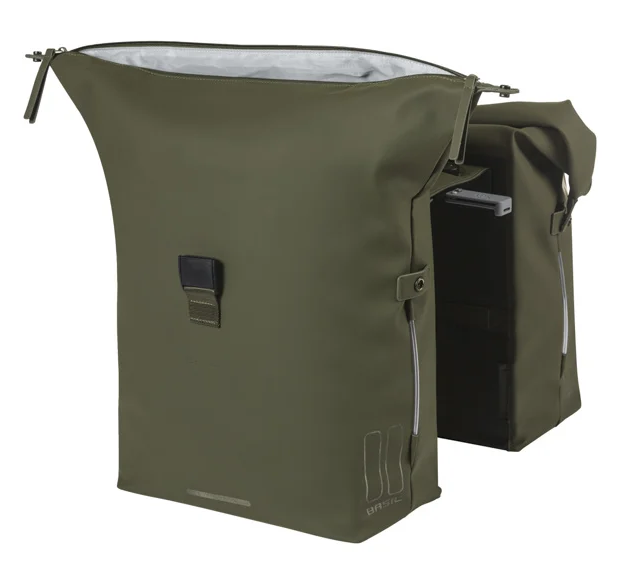Basil Bag Soho Double Green | Mik | 41L