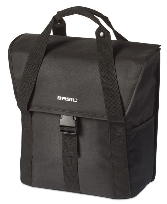 Basil bag go single black 16l