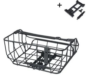 Basil mand portland mik 25l mat zwart
