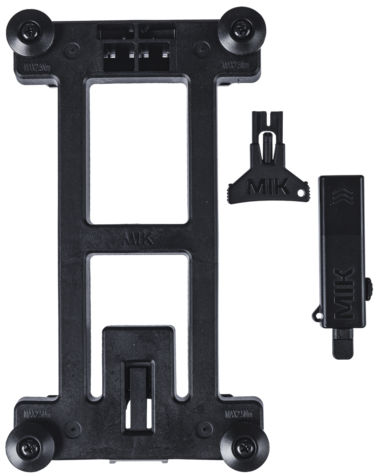 Basil Mik Adapter Plate Bag Adapterplaat Black 70171 70173