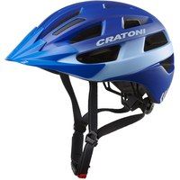 Casco cratoni velo-x-m blu lucido