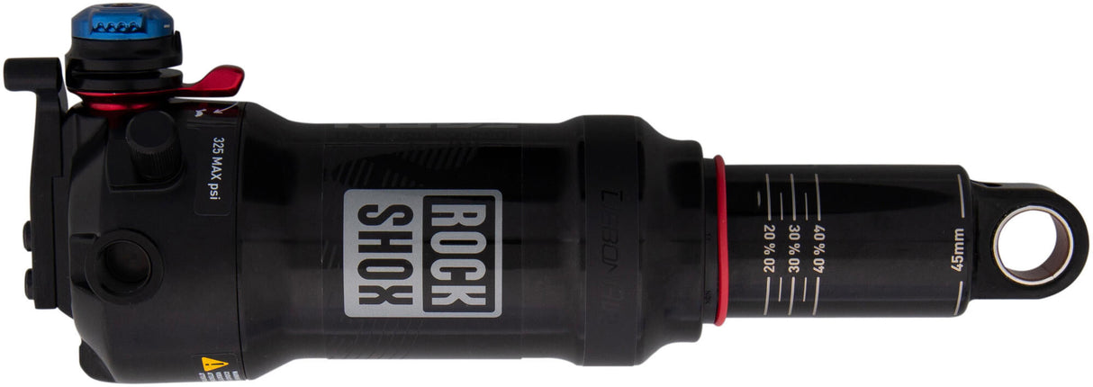Rockshox shock absorber deluxe rlc3 rear shock rs del.nude rlc3 165 x 45mm