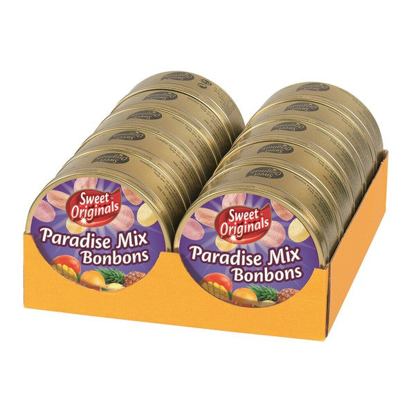 Sweet originals paradise fruitmix bonbons blikje 200 gr
