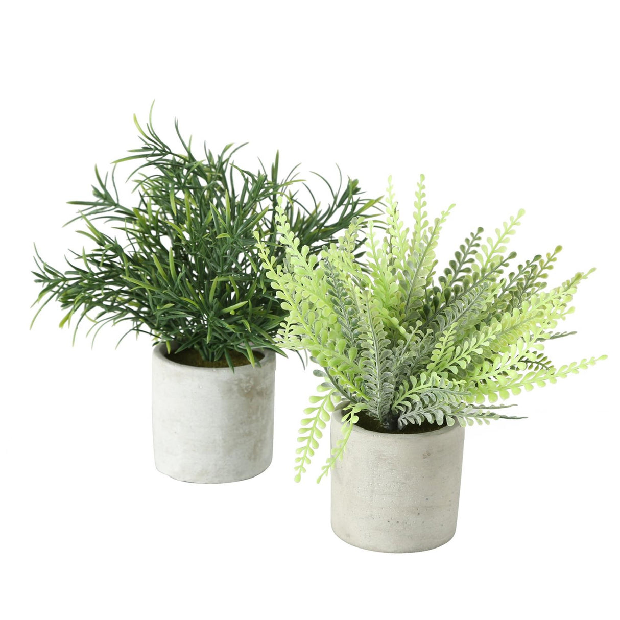 Boltze home kunstplant rozemarijn of varen