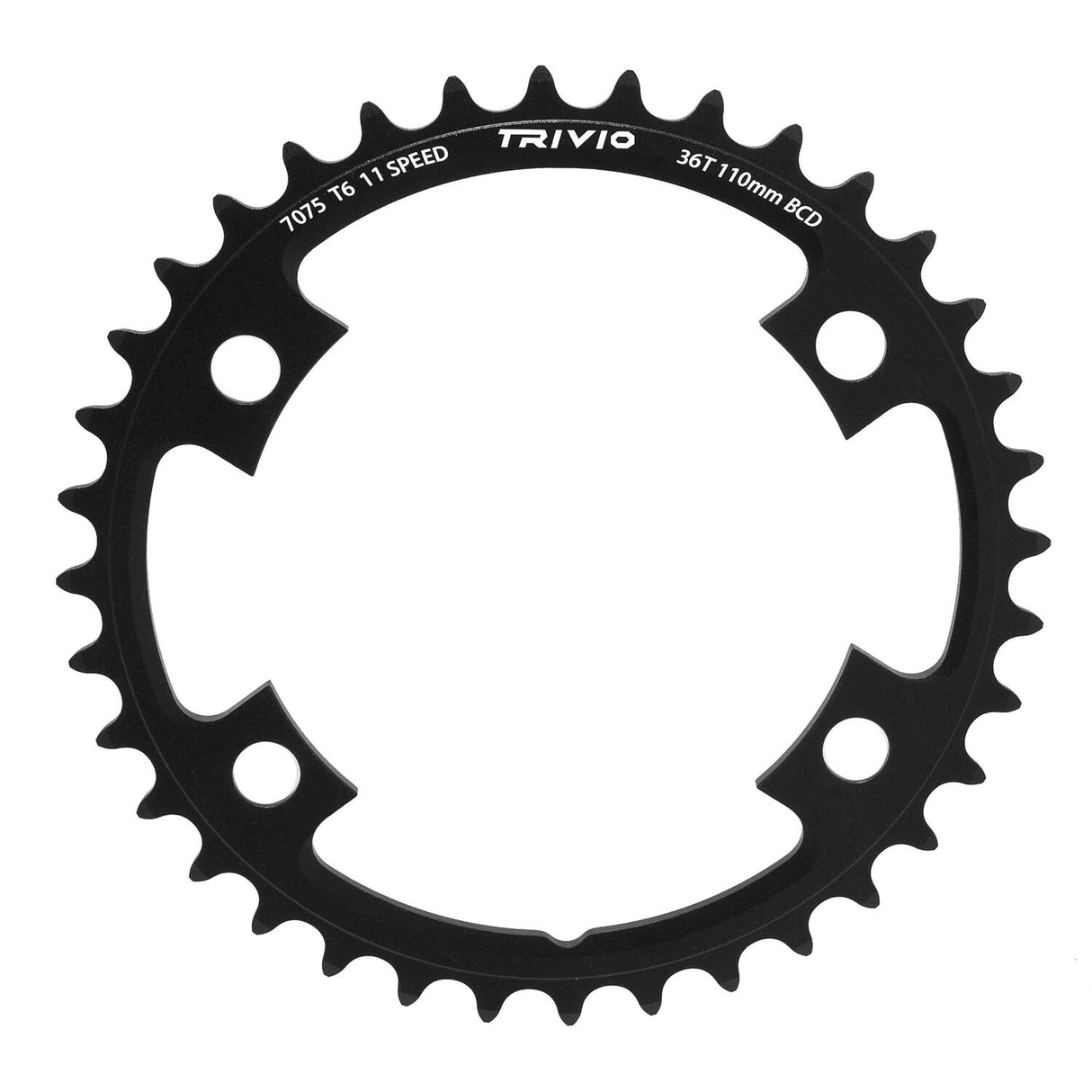 Trivio - racing chainring 36t.11 speed 110 bcd 4-arm shimano