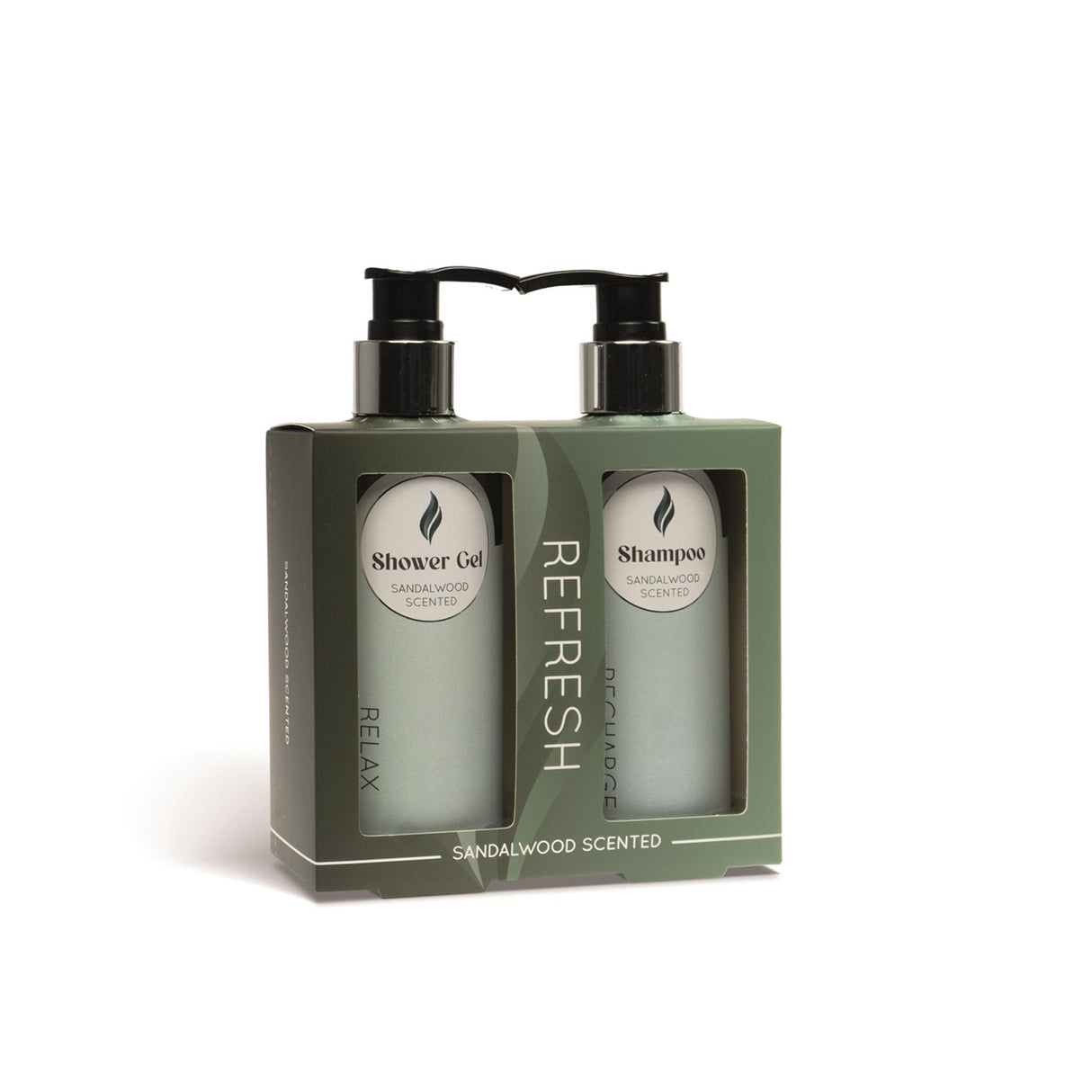 Set regalo da bagno rinfrescante Source Balance con flaconi a pompa