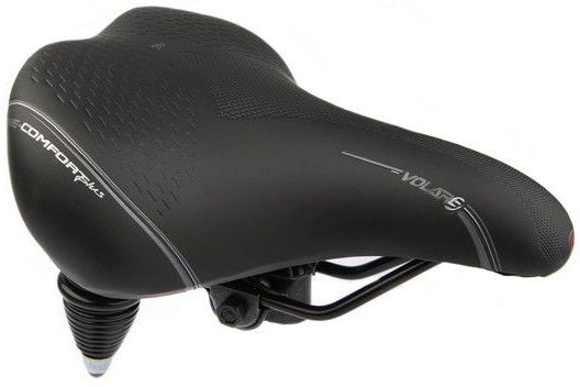Saddle Selle Bassano Volare XXL Double Spring - Sort