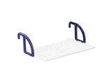 Leifheit 83056 classic 70 hanging drying rack blue white