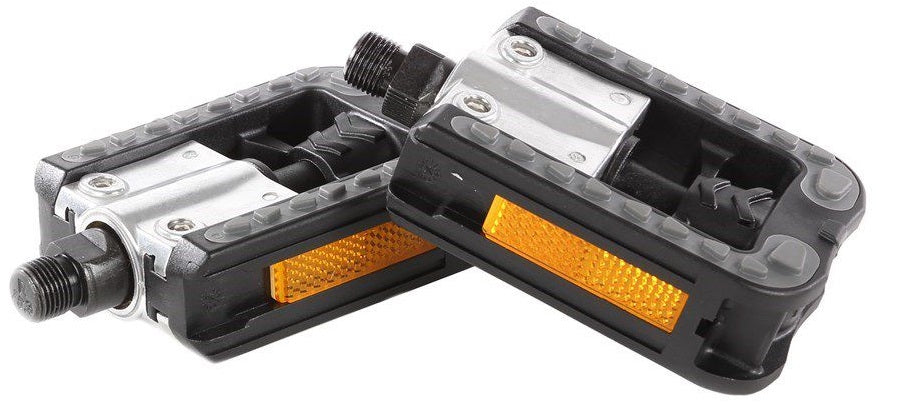 Mirage VP-113 Folding pedal set 9 16 anti-slip with reflectors