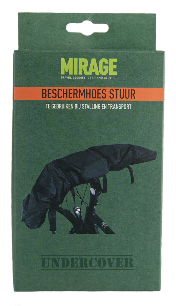 Mirage Protective Cover for Bicycle Hitlebar Black