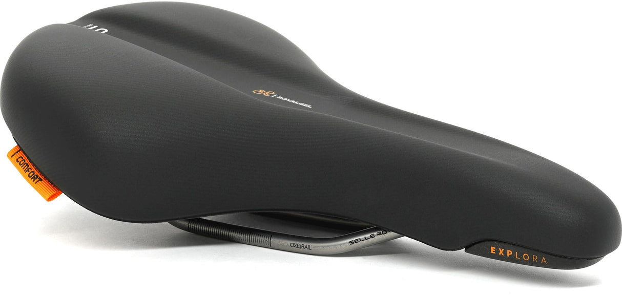 Selle Royal Explora Athletic Saddle Black (Map)