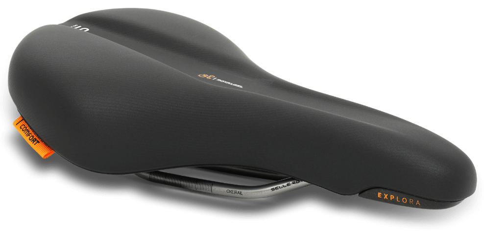 Selle Royal Saddle Selle Explora Mírná černá (mapa)